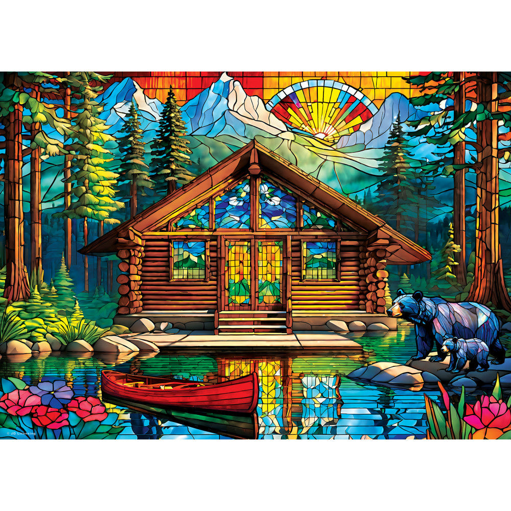 ODP Cabin Spectrum - 1000 Piece Puzzle